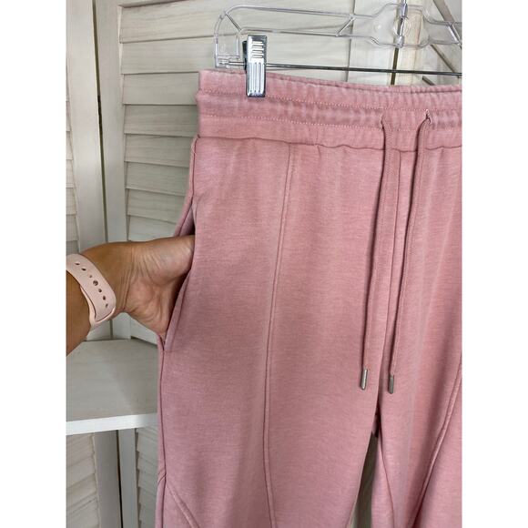7 For All Mankind pink jogger sweatpants size small NWT - Picture 6 of 10